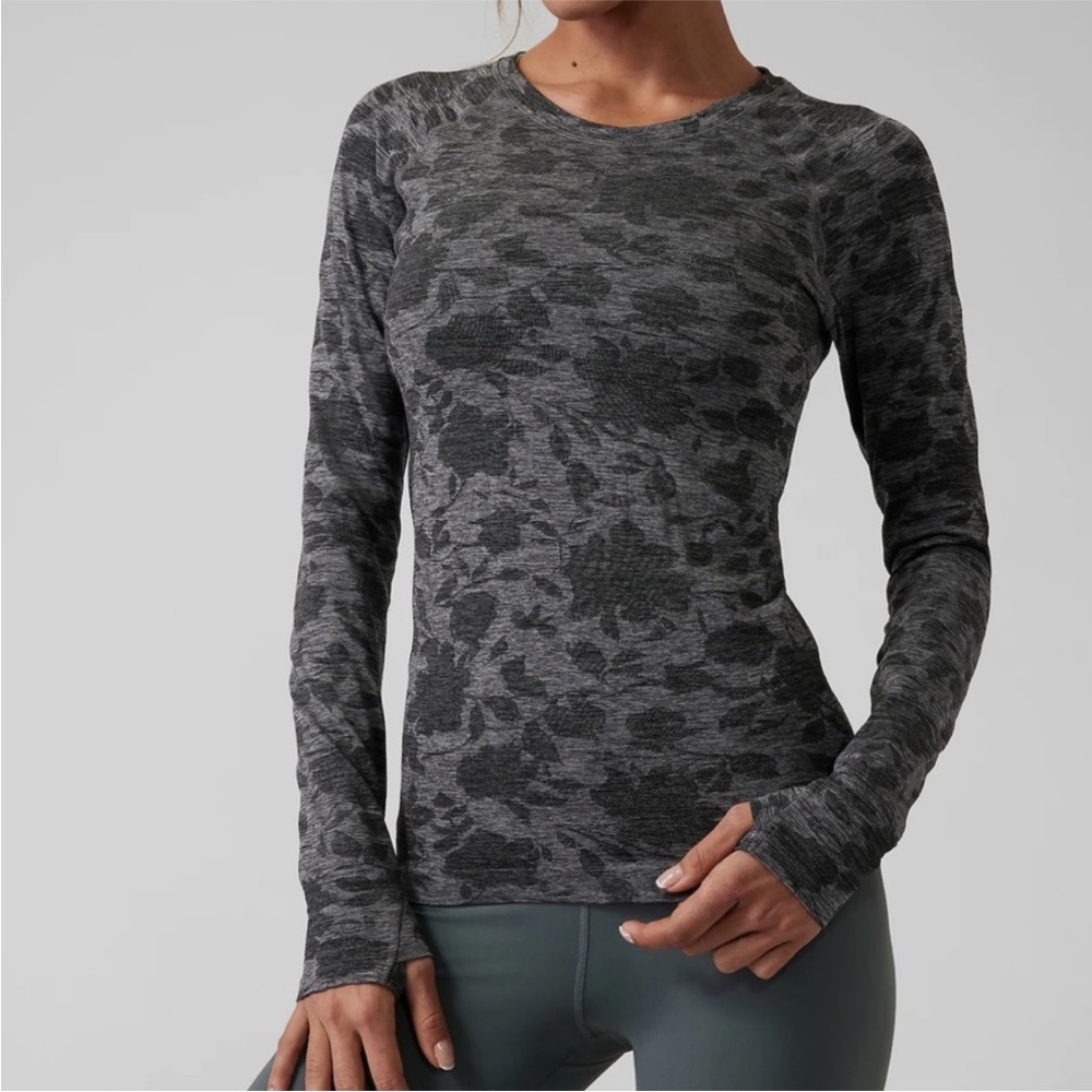 Athleta Momentum Floral Top-  EUC